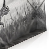 Wildlife in Motion – Black & White Fine Art Squirrel Photography