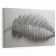 Minimalist Monochrome Leaf – Fine Art Botanical Photography