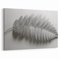 Minimalist Monochrome Leaf – Fine Art Botanical Photography