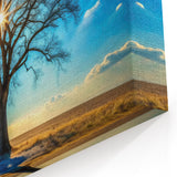 Majestic Tree & Sunburst – Fine Art Nature Photography Print