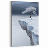 Frozen Serenity – Fine Art Photography of an Icy Cliff