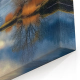 Misty Lake Reflection - Fine Art Photography Canvas Prints