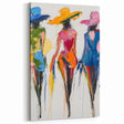 Colorful Abstract Figurative Wall Art – Vibrant Fashion-Inspired Design