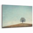 Solitary Tree on Hill - Fine Art Photography Canvas Prints