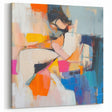 Colorful Abstract Figurative Wall Art – Modern Expressive Painting