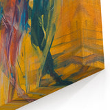 Contemporary Figurative Canvas Art – Expressive Dance Movement
