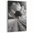 Dramatic Lone Tree - Fine Art Photography Metal Prints