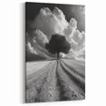 Dramatic Lone Tree - Fine Art Photography Metal Prints