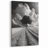 Dramatic Lone Tree - Fine Art Photography Metal Prints