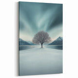Serene Winter Landscape - Fine Art Photography Canvas Prints