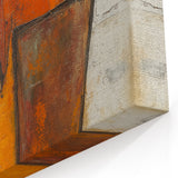 Figurative Abstract Art Prints – Minimalist Textured Seated Portrait