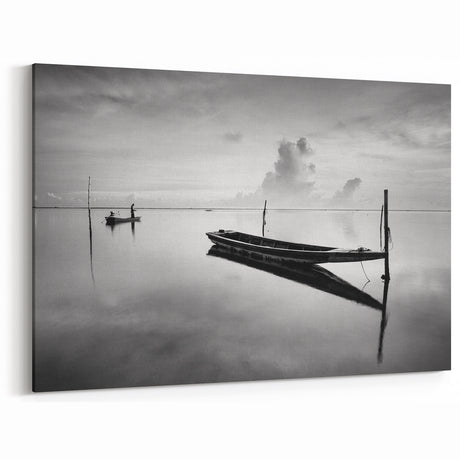 Still Waters and Boats - Fine Art Photography Canvas Prints