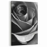 Black and White Rose - Fine Art Photography Canvas Print