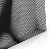 Abstract Body in Fishnets - Black & White Fine Art Photography