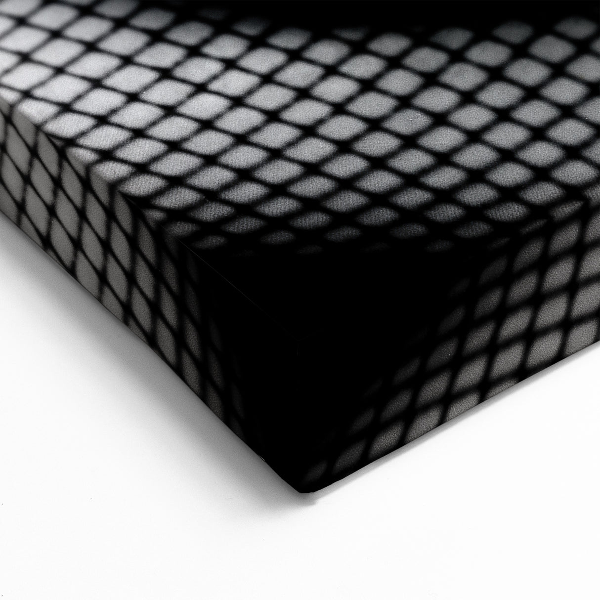 Abstract Body in Fishnets - Black & White Fine Art Photography
