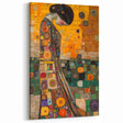 Colorful Abstract Figurative Wall Art – Expressive Human Form