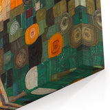 Colorful Abstract Figurative Wall Art – Expressive Human Form