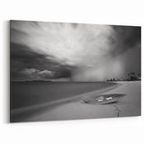 Dramatic Coastal Storm - Black & White Fine Art Photography