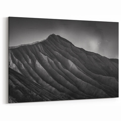 Rugged Mountain Ridges - Black & White Fine Art Photography