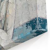 Textured Abstract Figurative Wall Art – Serene Human Form