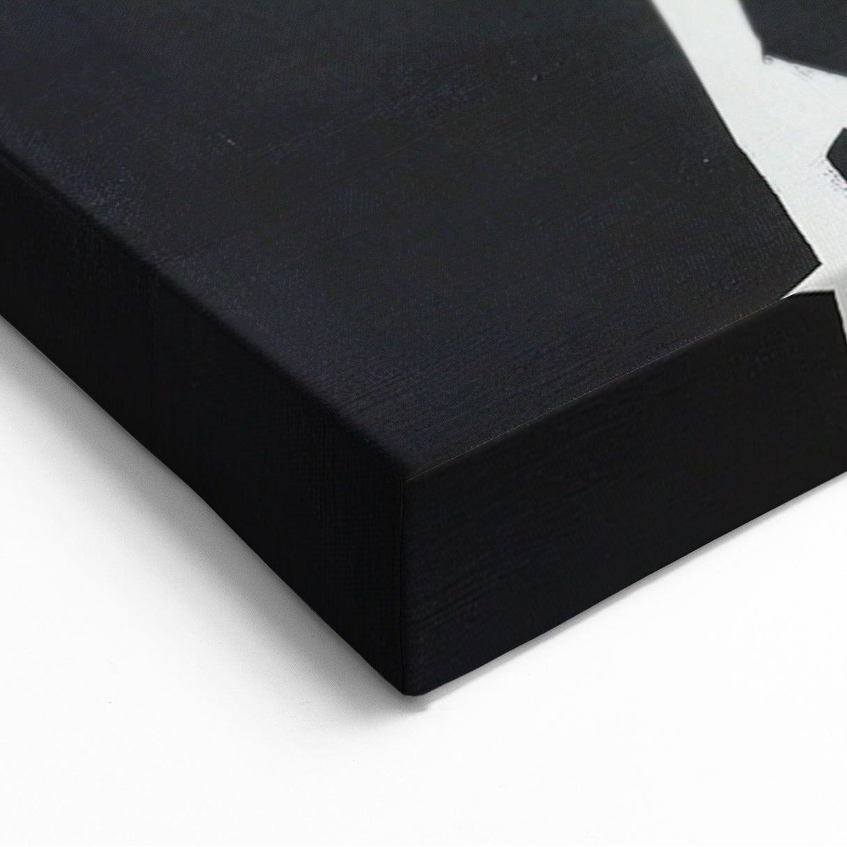 Bold Minimalist Abstract Figurative Wall Art – Striking Silhouette