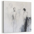 Minimalist Abstract Figurative Wall Art – Ethereal Sketch Forms