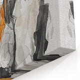 Expressive Abstract Figurative Wall Art – Dual Human Forms