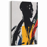 Bold Abstract Figurative Wall Art – Dynamic Human Form