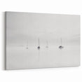 Sailboats in Mist - Fine Art Photography Acrylic Prints