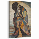 Expressive Abstract Figurative Wall Art – Contemplative Form