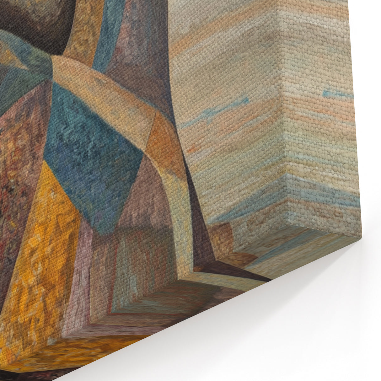 Expressive Abstract Figurative Wall Art – Contemplative Form