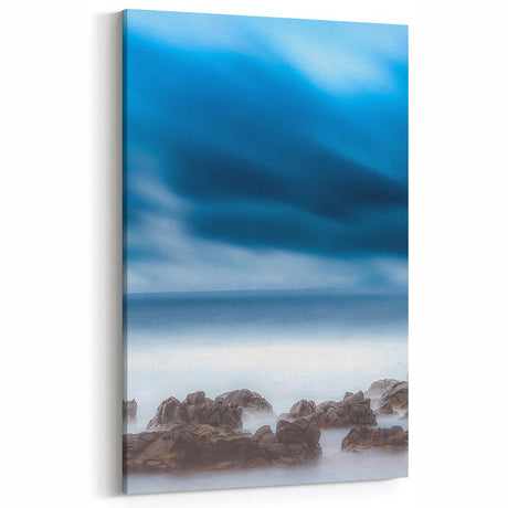 Misty Coastal Horizon - Fine Art Photography Canvas Prints