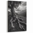 Ancient Roots and Mountains - Fine Art Photography Canvas Prints