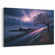 Stormy Coastline at Night – Fine Art Photography Canvas Prints