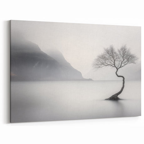 Misty Lake Serenity – Fine Art Photography Framed Prints