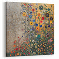 Colorful Abstract Floral Wall Art – Contemporary Botanical Print