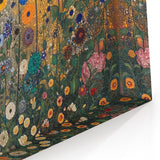 Colorful Abstract Floral Wall Art – Contemporary Botanical Print