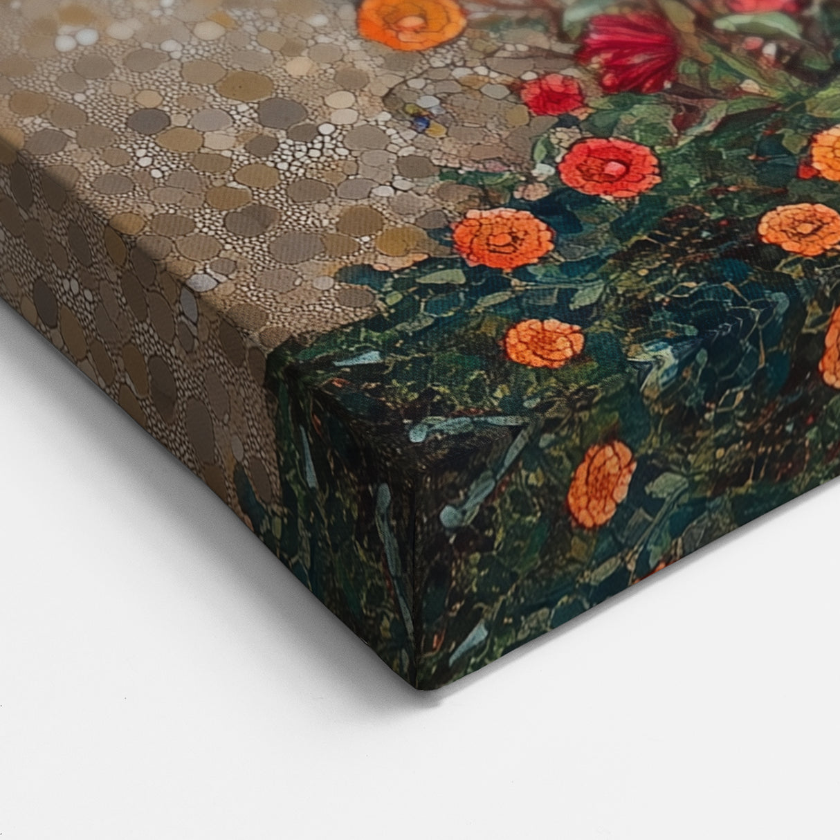 Colorful Abstract Floral Wall Art – Contemporary Botanical Print