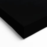 Luxury Fluid Abstract Wall Art – Black and Gold Modern Canvas