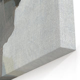 Neutral Abstract Wall Art - Earthy Geometric Modern Canvas Print