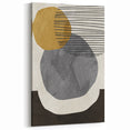 Modern Geometric Abstract Wall Art - Minimalist Canvas Print