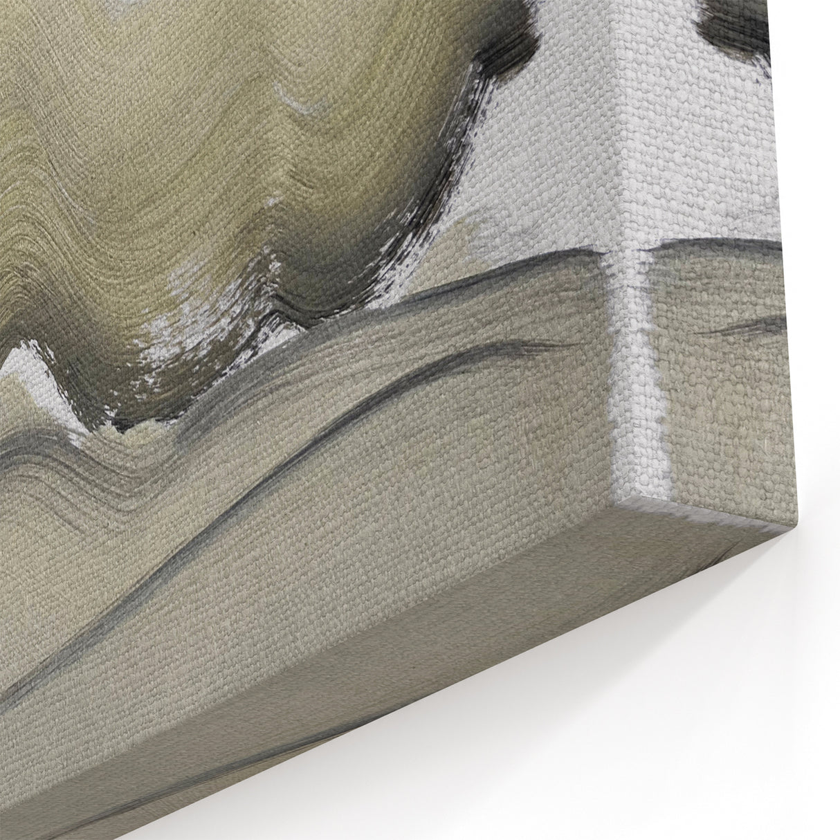 Minimalist Abstract Wall Art - Earthy Tones and Textured Brushstrokes