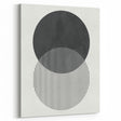 Modern Abstract Wall Art – Minimalist Geometric Black & White Print