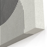 Modern Abstract Wall Art – Minimalist Geometric Black & White Print