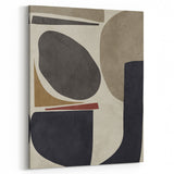 Contemporary Canvas Prints – Earthy Abstract Geometric Art
