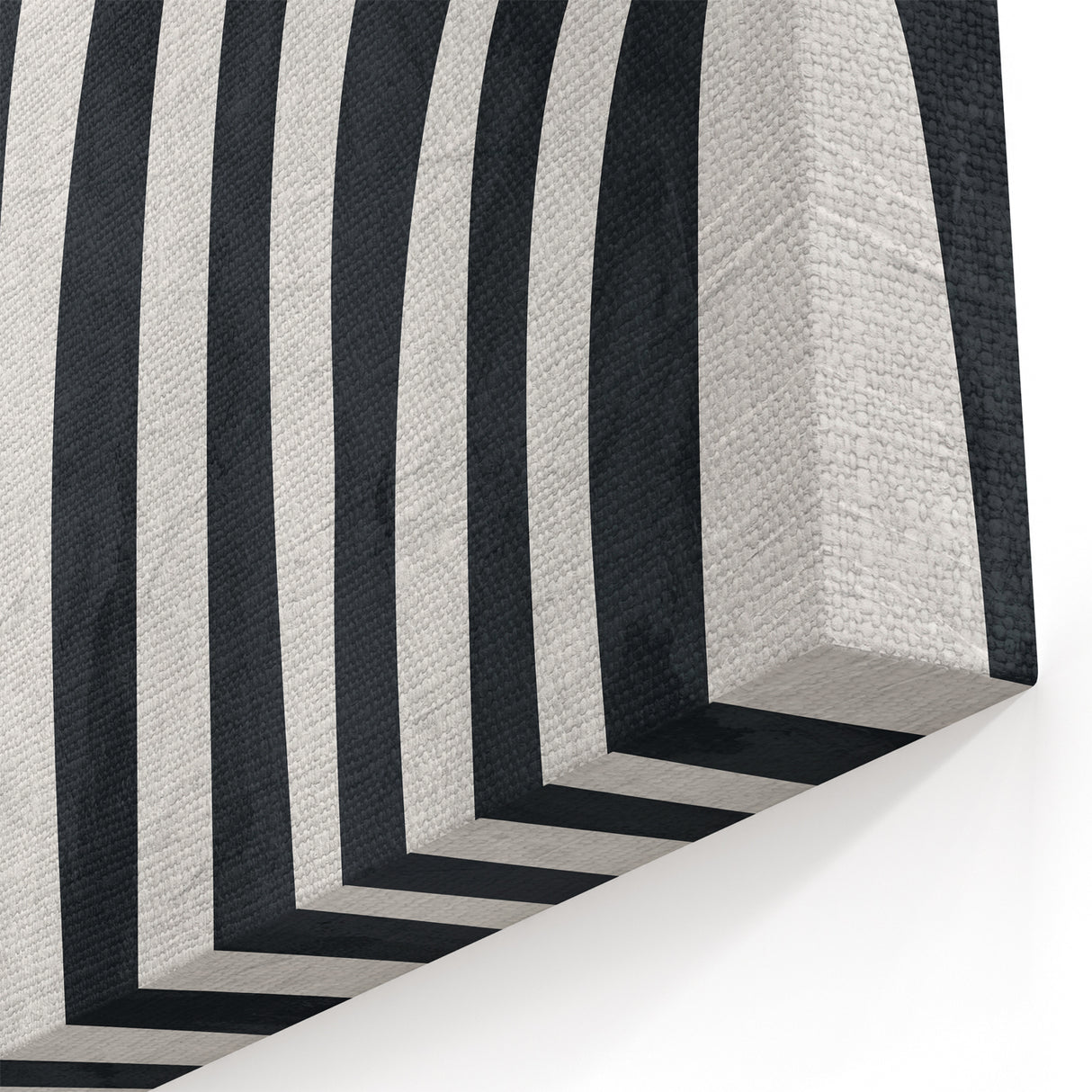 Geometric Abstract Paintings – Bold Curved Line Art