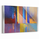 Geometric Abstract Paintings – Bold Multicolor Modern Art