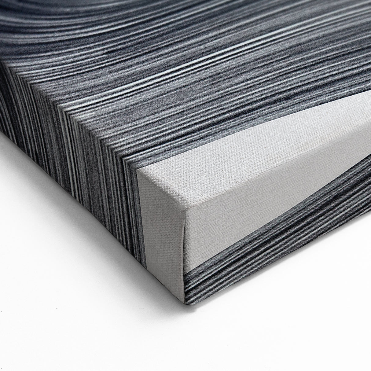 Minimalist Wall Decor - Teal and Black Abstract Art Print