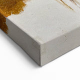 Abstract Art for Sale - Pink and Gold Textured Canvas Print