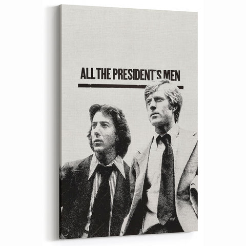 1970s Vintage Movie Poster All the President’s Men Classic Art